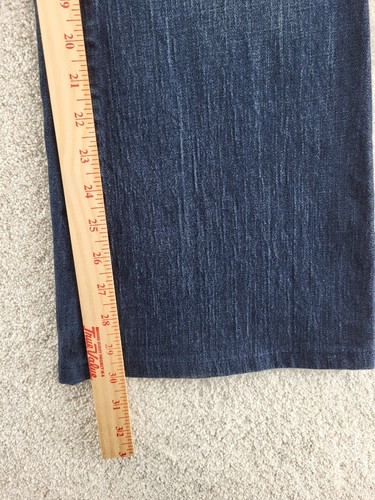 Old Navy Women's size 6 Boot Cut Jeans Blue Stretch Dark Wash Pockets - Picture 5 of 8