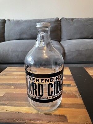 Reverend Nat s Hard Cider Glass Growler