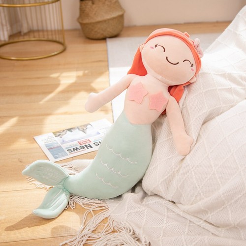 Enchanting Mermaid Plush Toys - Soft & Cuddly Stuffed Dolls for Girls - Picture 19 of 24