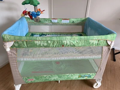 fisher price portable cot