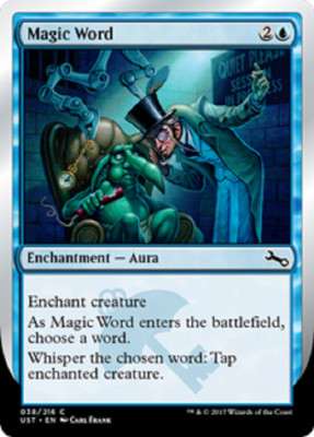 X4 Magic Word Unstable  LP/NM MTG Magic DNA GAMES