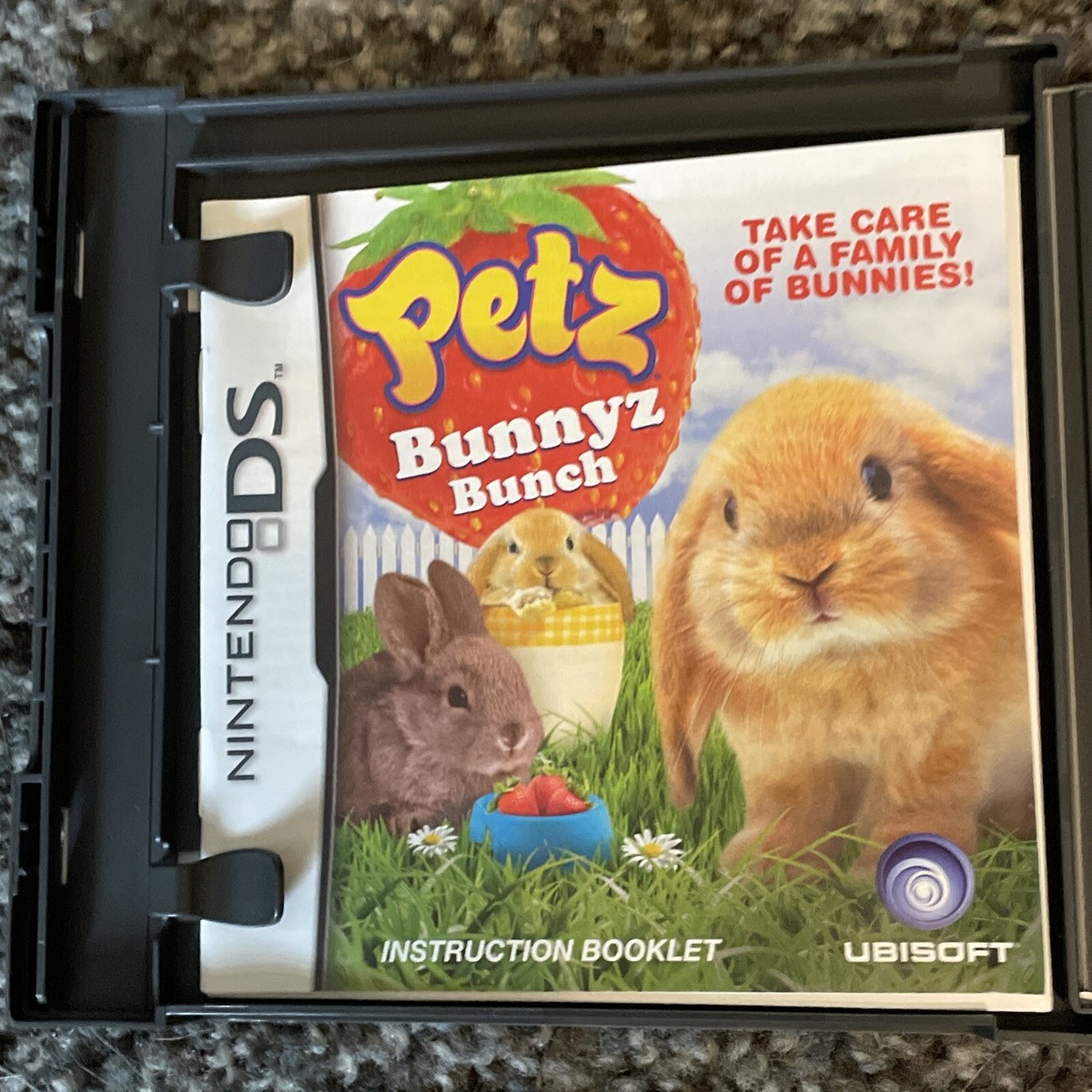 Nintendo DS Petz Bunnyz Bunch 2001 - w/Manual & Cartridge Pre