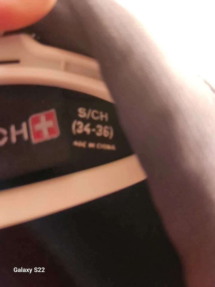 CHAQUETA HOMBRE EJÉRCITO SUIZO GRIS TALLA PEQUEÑA 34-36 RESISTENTE A LA INTEMPERIE IMPERMEABLE Foto 4 de 4