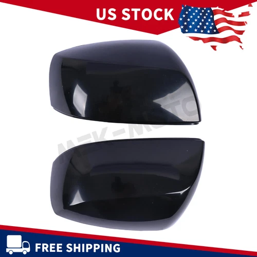 1 Pair New Black Mirror Upper Cover Cap For 2014-2018 Subaru Forester 91059FJ010
