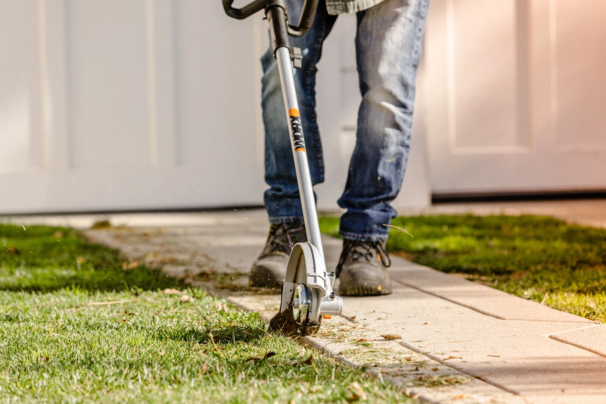 Worx edger attachment online