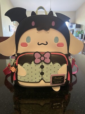Loungefly Sanrio Cinnamoroll Halloween Mini Backpack and Wallet Set s-l400.jpg main image 3