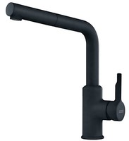 Franke Armatur Urban Mit Zugauslauf In Black Matt / KüChenarmatur / Einhebelm...