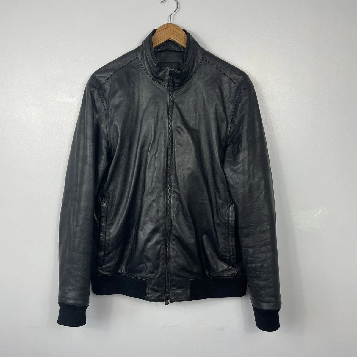 ermenegildo zegna lederjacke