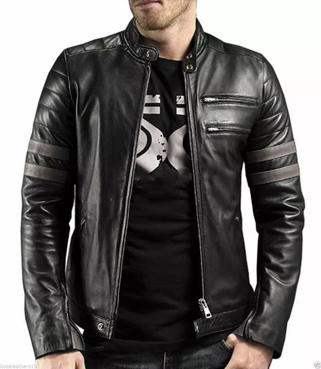 Байкерская кожаная мужская. New men Genuine Lambskin Leather Jacket Black Slim Fit Biker Motorcycle Jacket. Mens Black Genuine Lambskin Leather Jacket Slim Fit real Biker New xs3x. Slim Fit Biker Jacket m78. Replay Leather Biker Jacket m8118 .000.83708k.