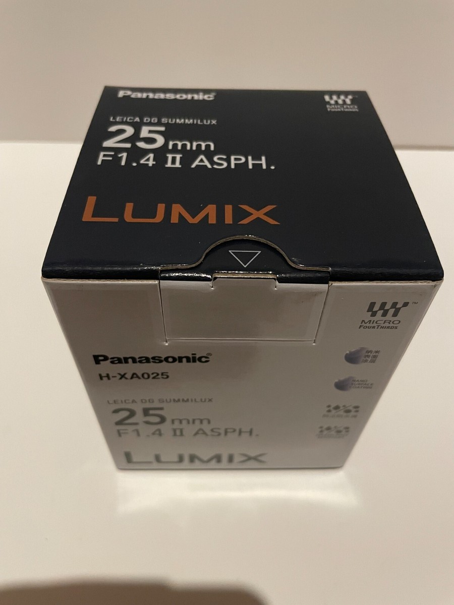 Panasonic Leica DG Summilux 25mm f/1.4 II ASPH. Lens H-XA025 Panasonic Leica DG Summilux 25mm f/1.4 II ASPH. Lens H-XA025