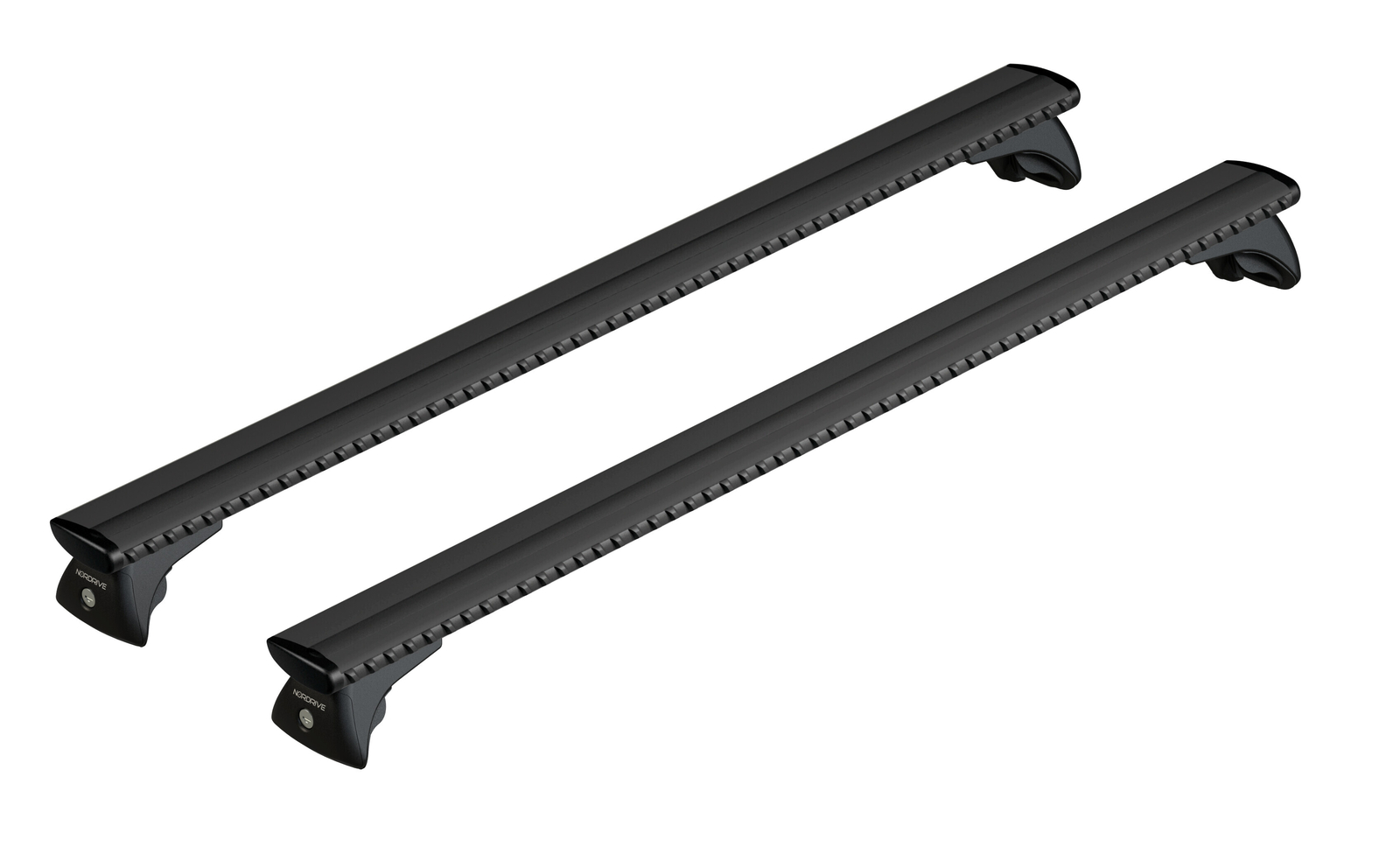 Silenzio Black IN-Rail, Set Completo Barre Portatutto In Alluminio - S - Evos ia