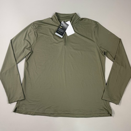 NIKE Dri-Fit UV 40+ 1/2 Zip Golf Shirt 