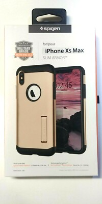 Spigen For iPhone Xs Max Slim Armor Cover Case Multicolor USA