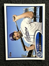 CARLOS QUENTIN #376 2012 Topps Baseball QTY San Diego Padres