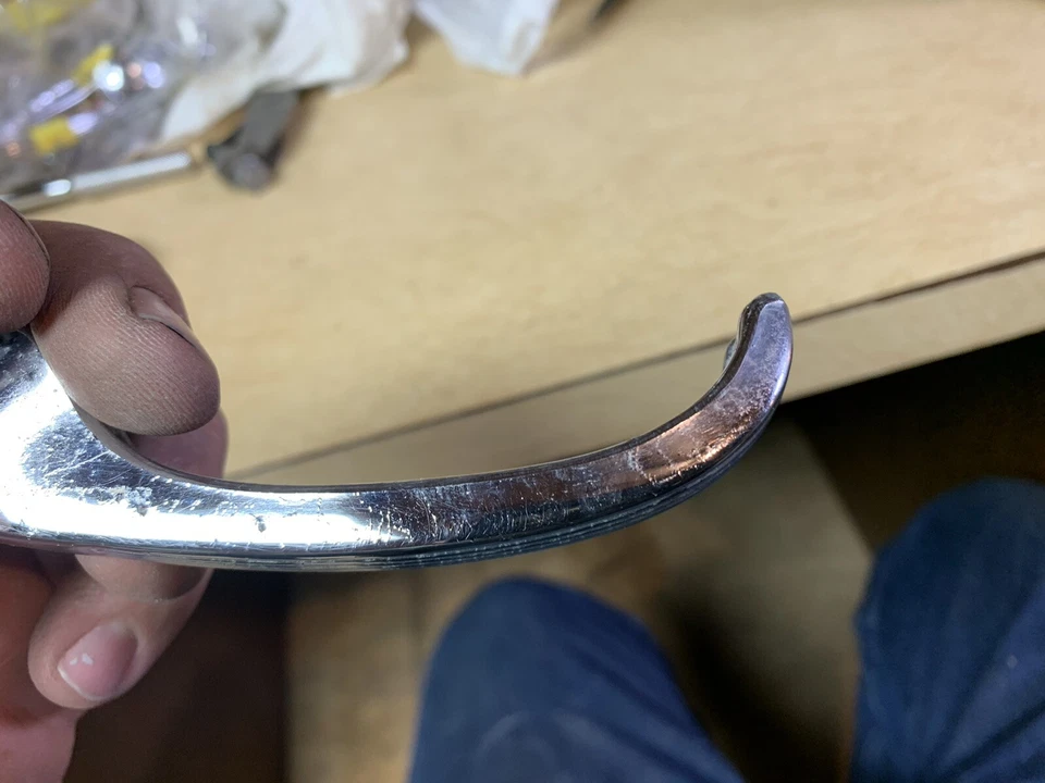 Chevrolet Bel Air 210 1957 manija interior de la puerta #6 161018 1955 1956 Foto 4 de 4