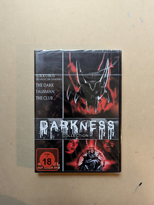 Horror Darkness Collection 4 Filme Sukkubus The Dark Talisman Club FSK18 NEU OVP