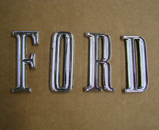 Nos Oem Ford 1967 1968 Galaxie 500 Deck Lid Letters Emblems Ornaments Xl Ltd Set