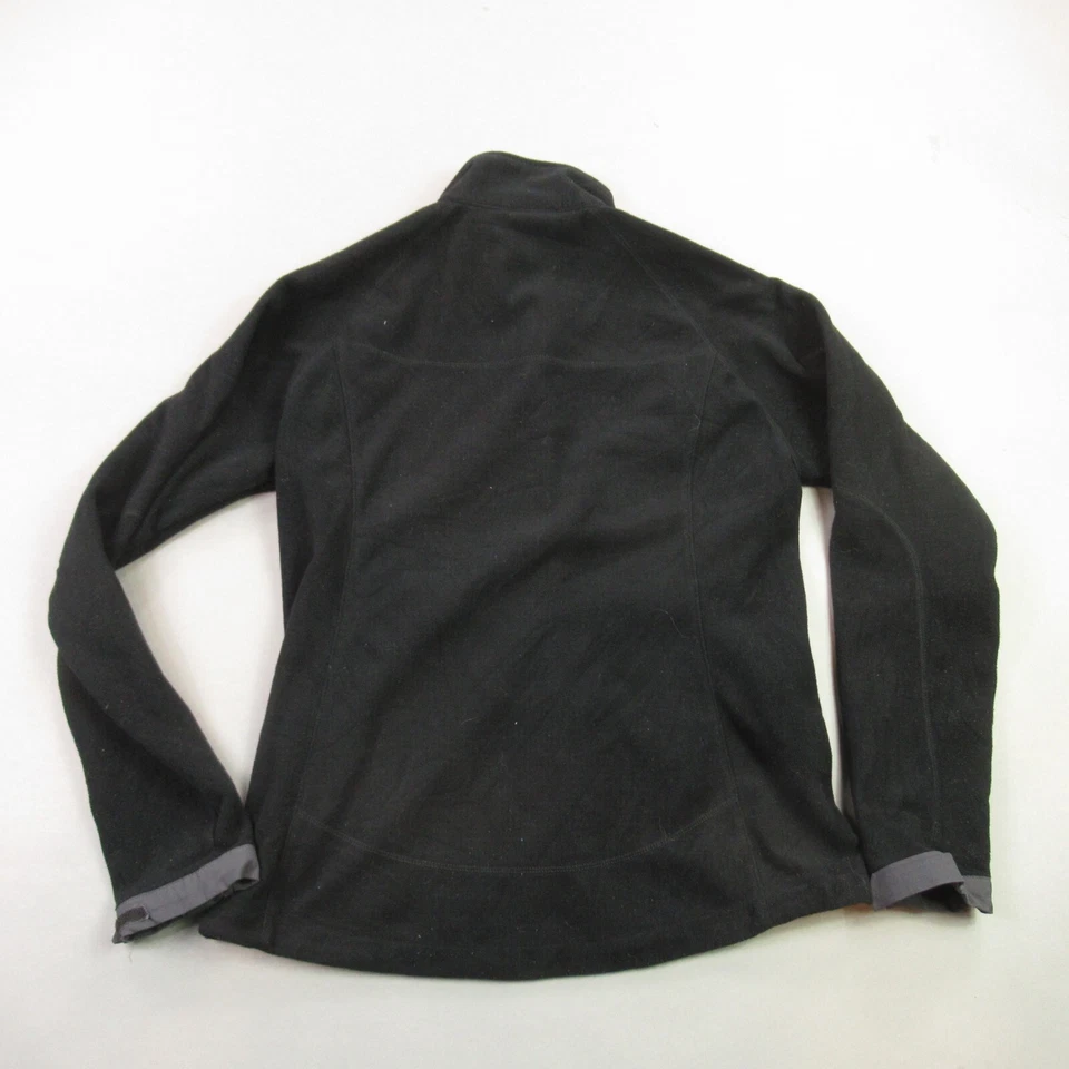 REI Jacket Womens Medium Full Zip Long Sleeve Outdoors Black Pockets Casual - Image 4 of 4