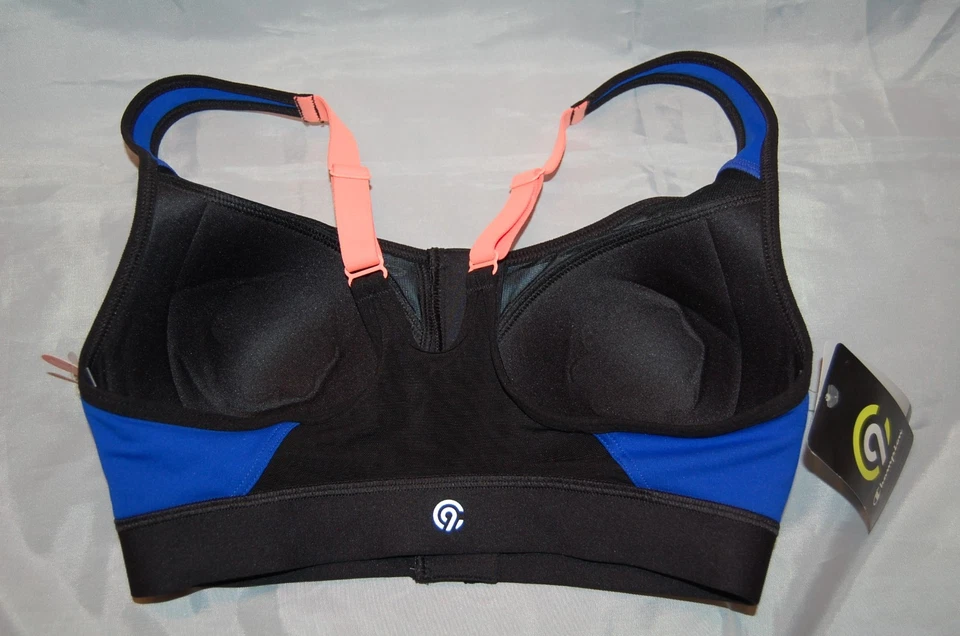 Новые женские синий черный чемпион C9 дуэт сухой спортивный бюстгальтер размер XS - Изображение 3 из 3
