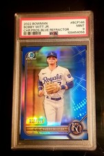 2022 Bowman Chrome Prospects Bobby Witt Jr Bl...