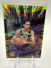 2019-20 Donruss - Great X-Pectations Holo Yellow Laser #10 Gigs Bitadze SSP RC