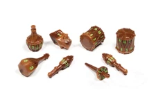 PolyHero Bard 8 Dice Woodland Verse