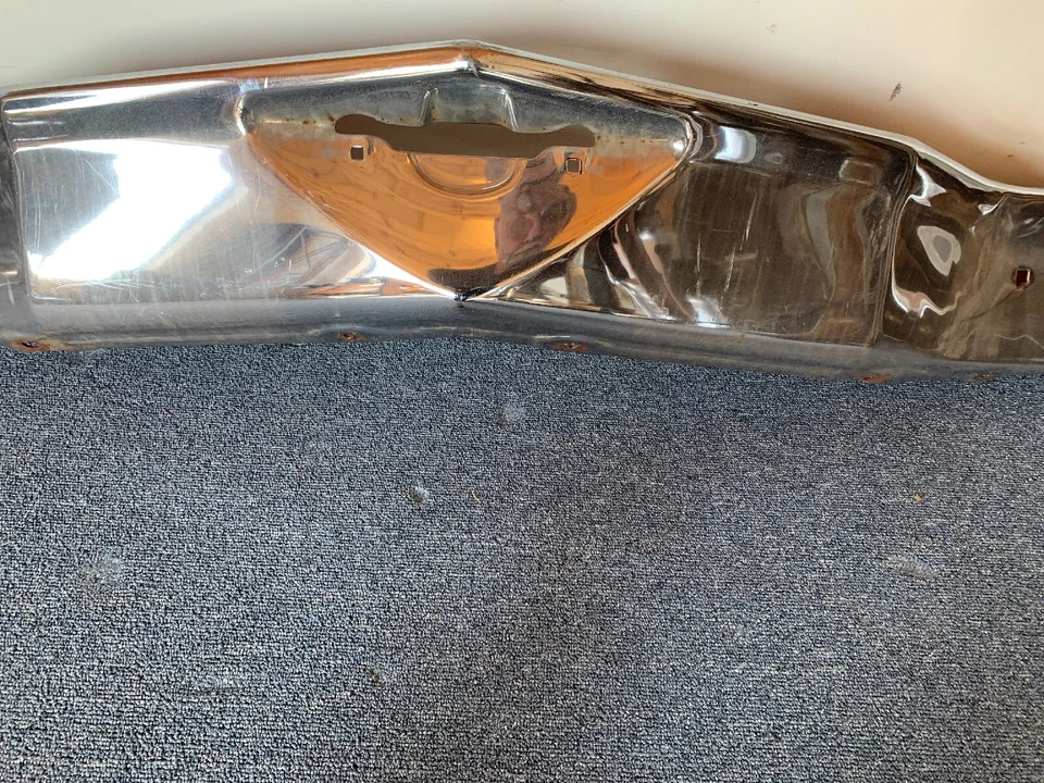 Parachoques delantero cromado Chevrolet Elcamino 1970-1971-1972 (B101) Foto 4 de 4