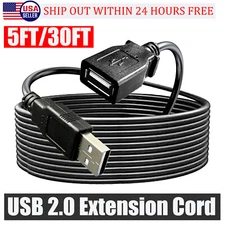 High-Speed USB to USB Extension Cable USB 2.0 Adapter Extender Cord Male/Female