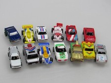 13 Vintage Mini Toy Cars Lot Micro Machines Truck Race Car Van