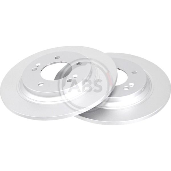 A.B.S. 2X Bremsscheibe Hinten 284 Voll FüR KIA Ceed CD Hyundai I30 PDE-image