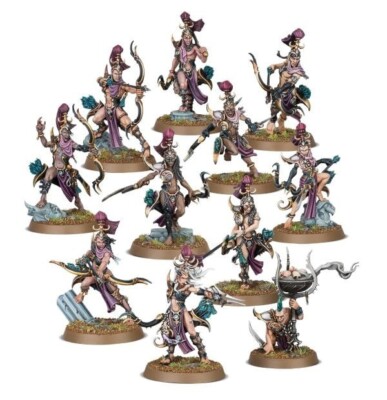 Hedonites of Slaanesh Blissbarb Archers Warhammer NOS