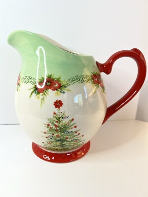 Pioneer Woman Holiday Cheer Pitcher Christmas Tree Garland