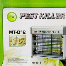 Anti Zanzare giardino Zanzariera Elettrica 12w 2 Lampade Fluorescenza Mt-012 dhf