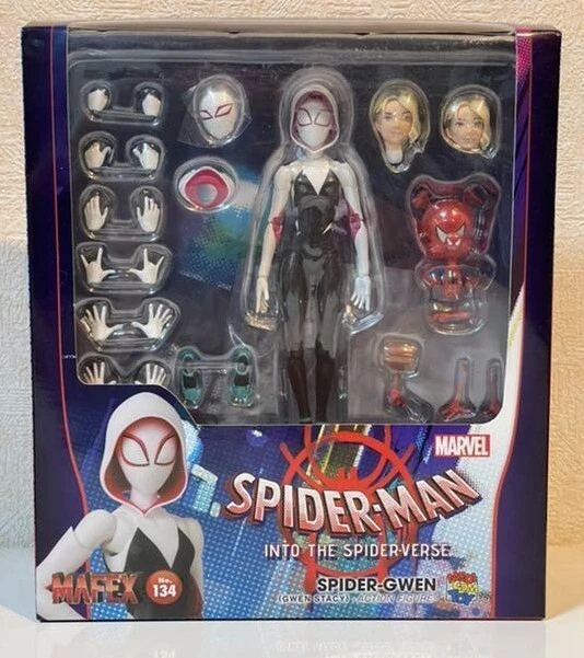Medicom Toy MAFEX No.134 SPIDER-GWEN GWEN STACY Figure H140mm Marvel New