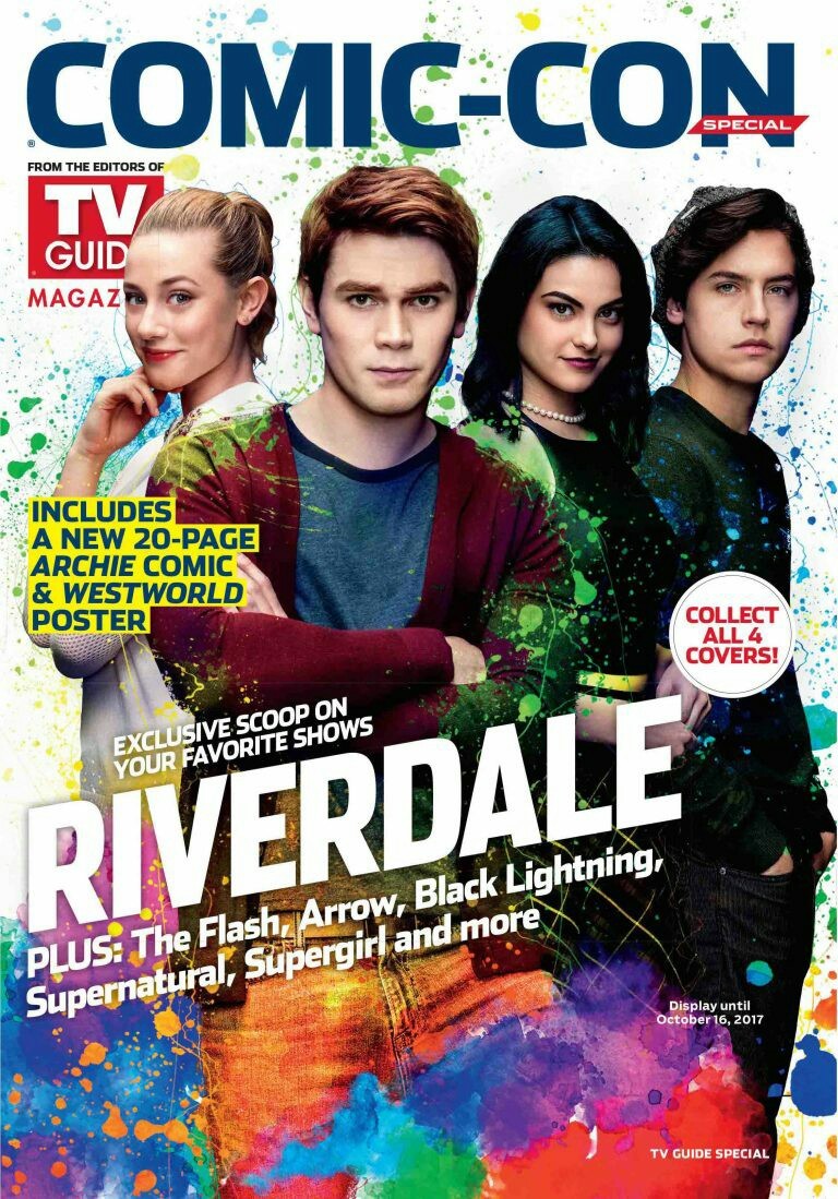 SDCC 2017Comic-Con special TV GUIDE - Alll 4 TV Guide magazines | eBay