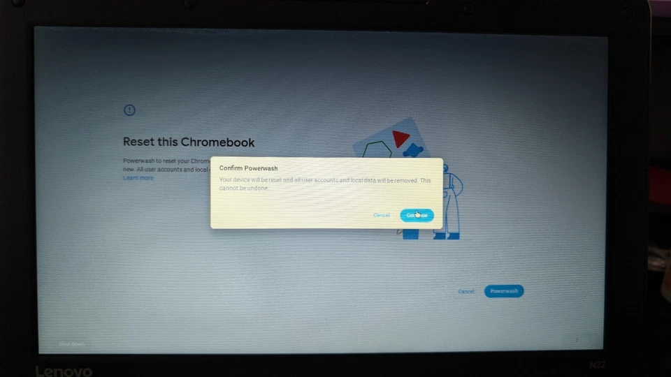 Lenovo N22 11.6" Chromebook - Intel Celeron N3060 / 2GB RAM / 16GB eMMC - Image 2 of 4
