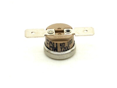 1x EAW KO 100 110 05 A + 23915 110°C 10A/250V~ Öffner (NC) (Thermoschalter)2TH38
