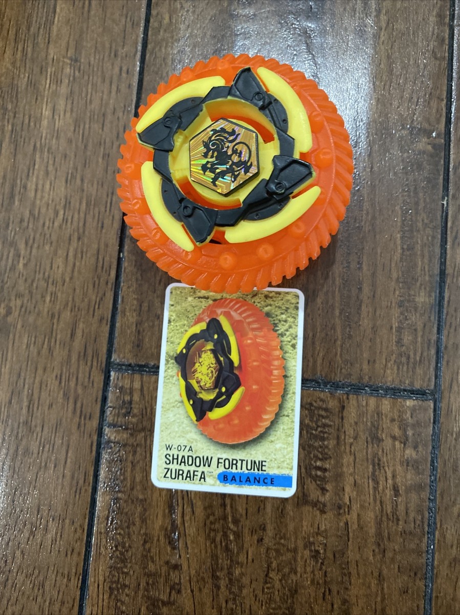 スポーツトイ・アクショントイ Beywheelz W-07 SHADOW FORTUNE ZURAFA Hasbro BeyWheels Shadow Fortune Zurafa W-07A w/ Launcher