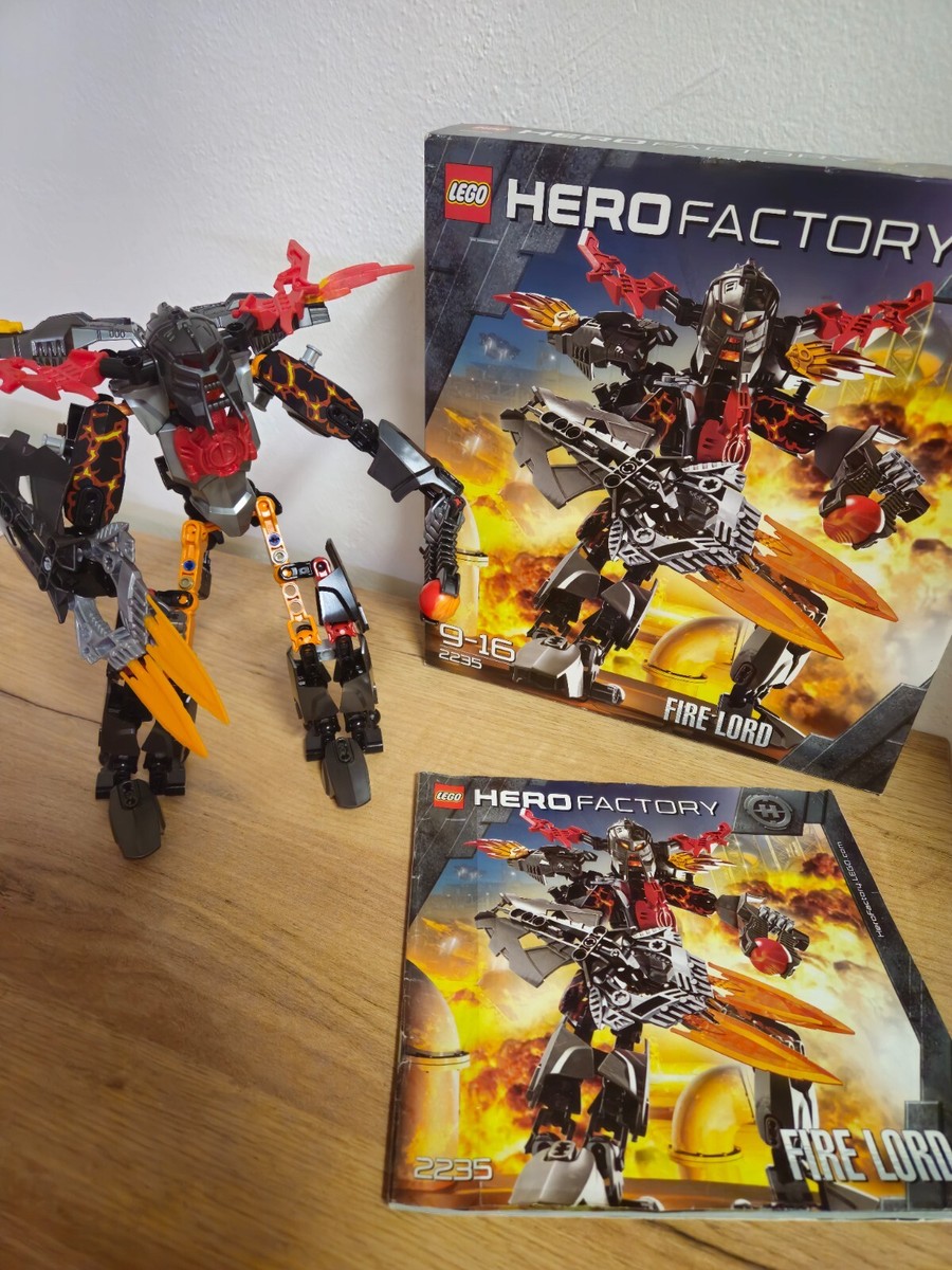 LEGO HERO Factory: Fire Lord (2235) 100% complete 673419144254| eBay