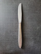 Vintage Oneida Stainless Steel Sunburst Butter Knife Table Knife Mid Century