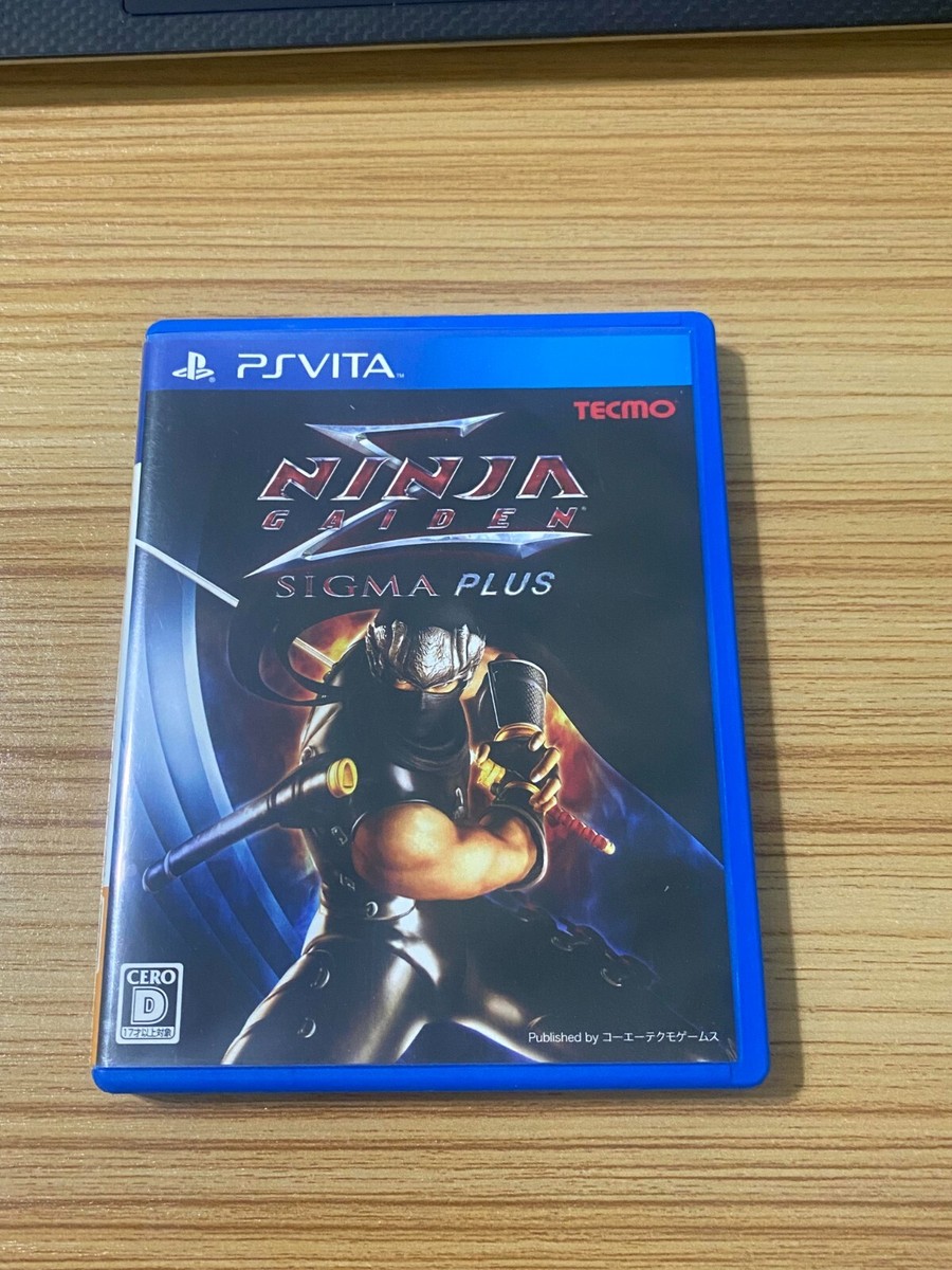 NINJA GAIDEN Σ PLUS Ninja Gaiden Sigma Plus JP PS Vita Game with Case (MINT