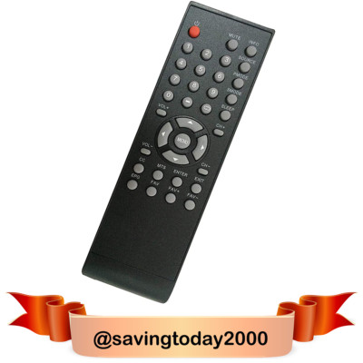 New Remote FOR Curtis TV LCD1908A LCD3227A LCD3708A LCD1933A LCD3235A LCD2425A