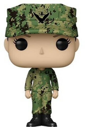 Funko Pop! Militar Uniforme De Trabajo: Marino-Hembra 1 [Usado Muy Buen Juguete] Viny