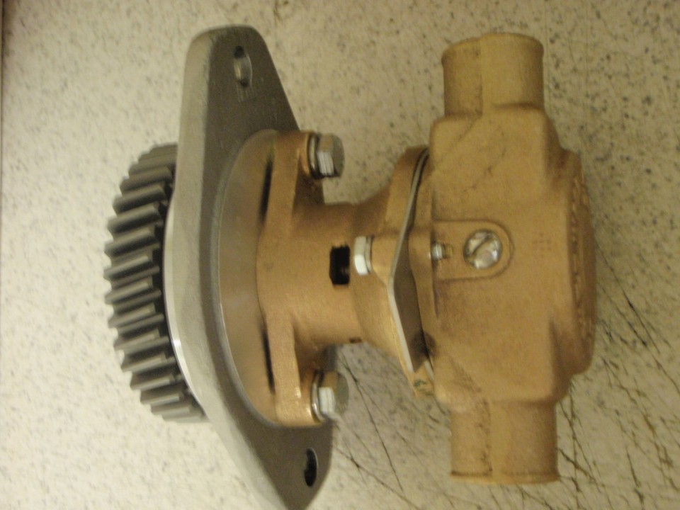 WATER PUMP CUMMINS INBOARD B SERIES SHERWOOD M71 MARINE ENGINE RAW