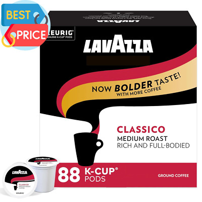 Dolcevita Classico, Single-Serve Keurig K-Cup Pods, Medium Roast Coffee, 88-Coun