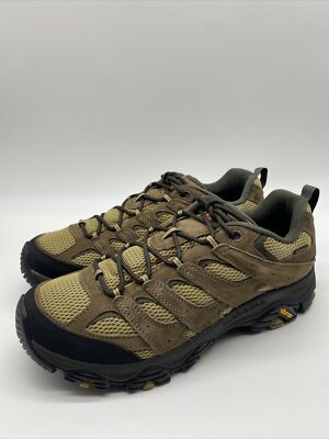 Merrell Men Moab 3 Waterproof Medium Brown Hiking Coyote J135537