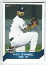 2018 Biloxi Shuckers (Double A-Milwaukee Brewers) Nick Ramirez