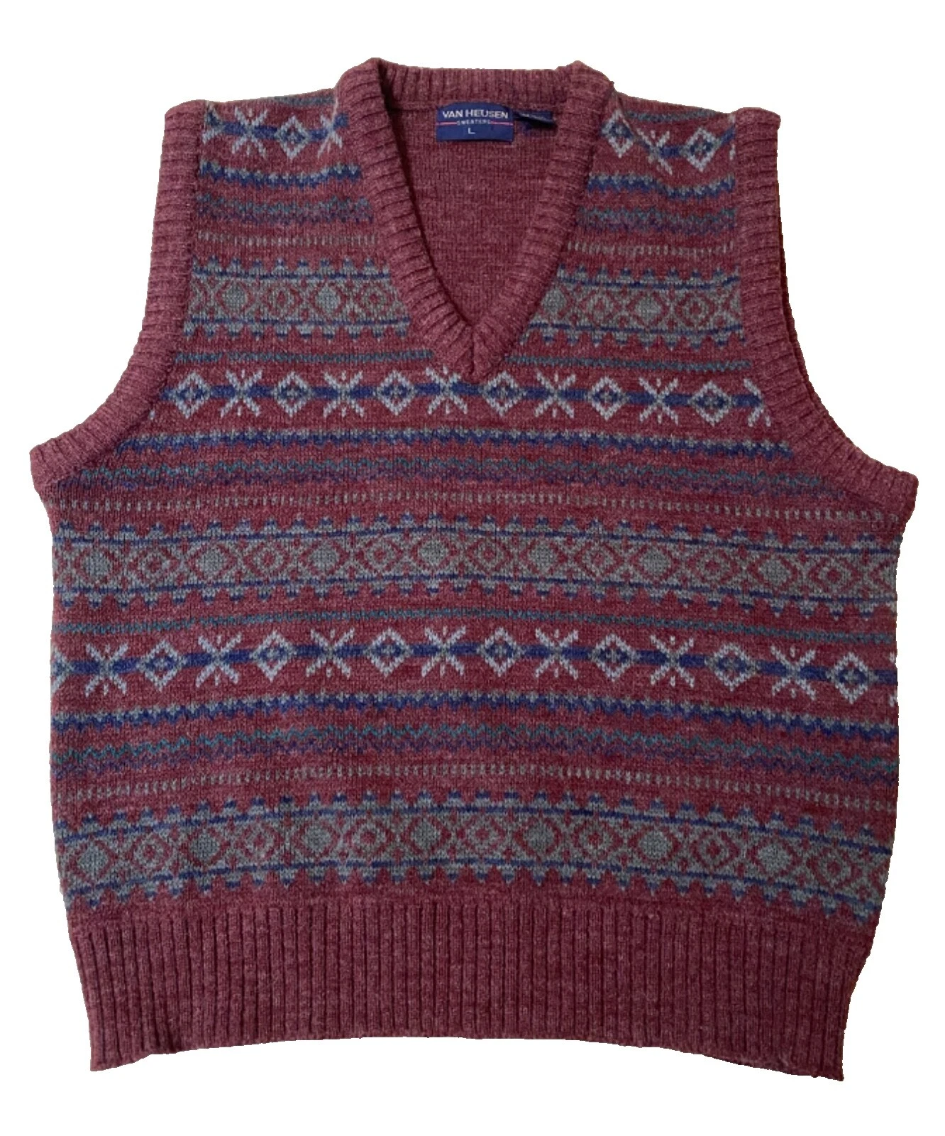 Mezcla de acrílico ropa vintage 1980s para Hombre