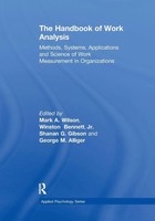 The Handbook Of Work Analysis Mark Alan Wilson (U. A.) Taschenbuch Englisch 2017