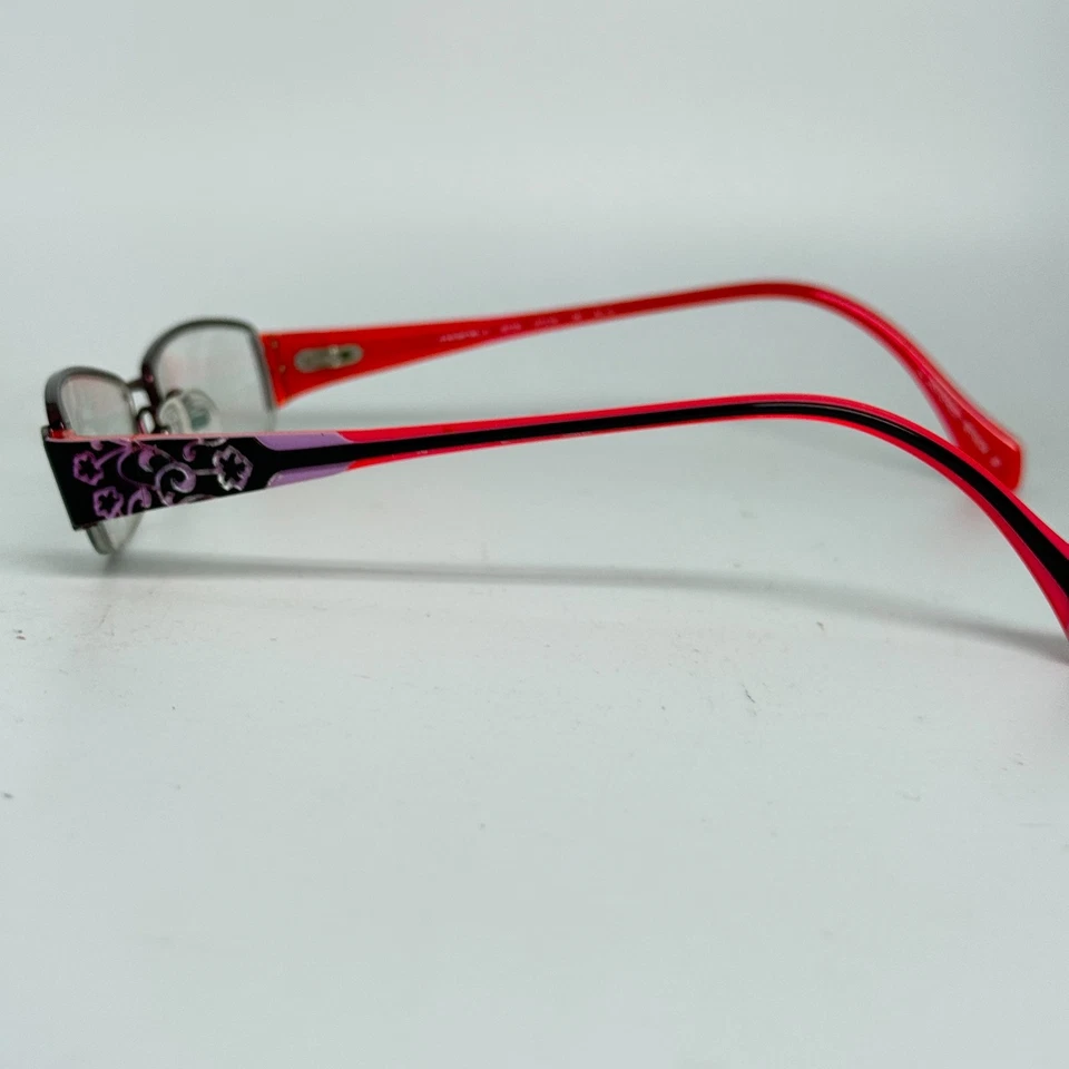 Marco de gafas KOALI 6315K 47-16 negro rojo rosa MOREL FRANCIA gafas H20165 Foto 2 de 4